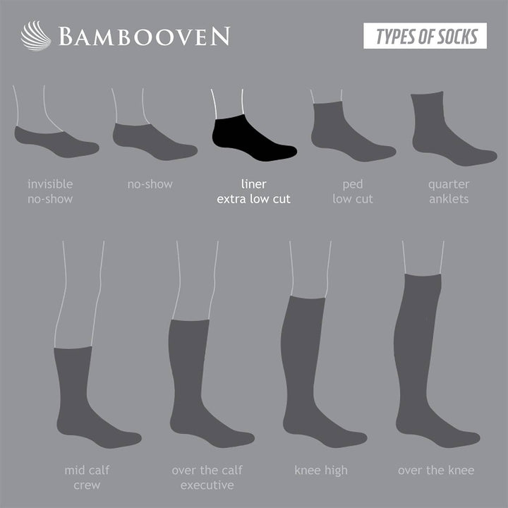Women’s Bamboo Ankle Socks 8-Pack "White" - 631 Types of Socks.