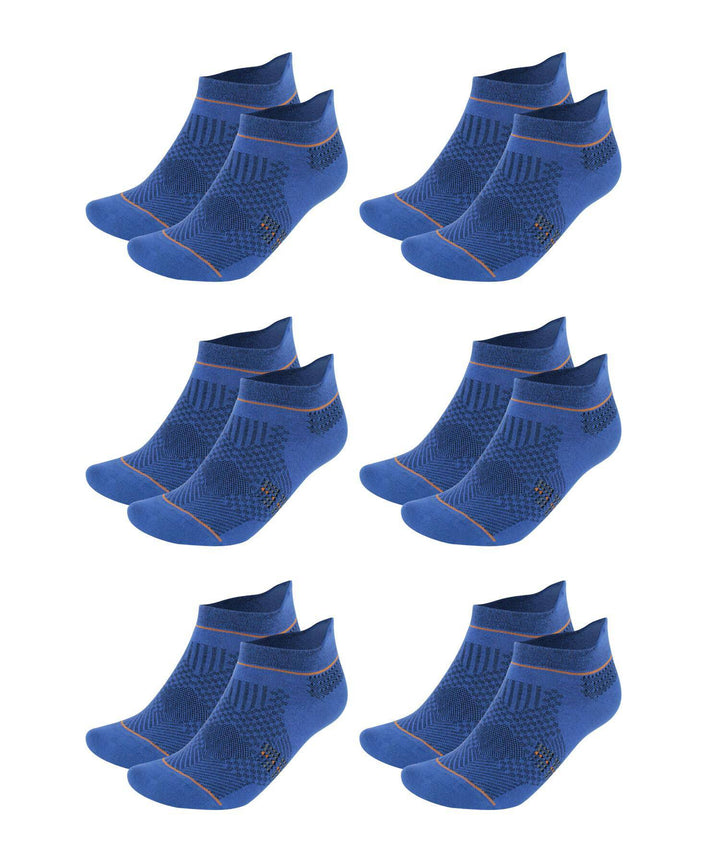 Men's and Women's Bamboo Ankle Socks 6-Pack