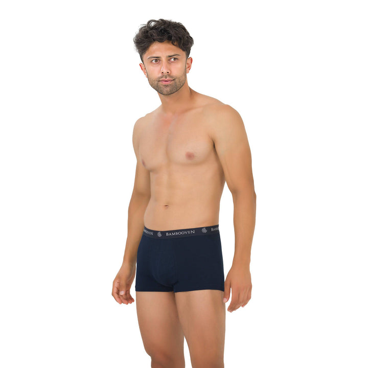 Men’s Bamboo Trunks with Pouch 4-Pack