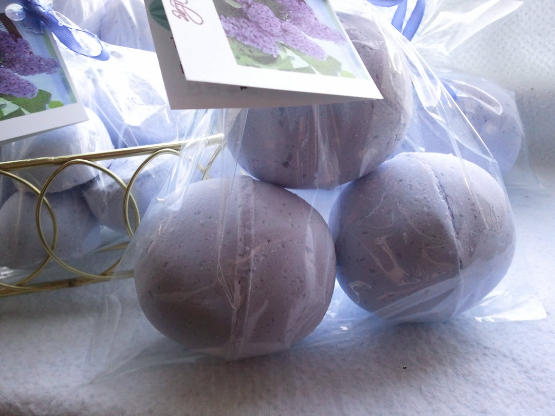 3 Bath Bombs 5 oz. Each (Lavender) Bath Fizzies