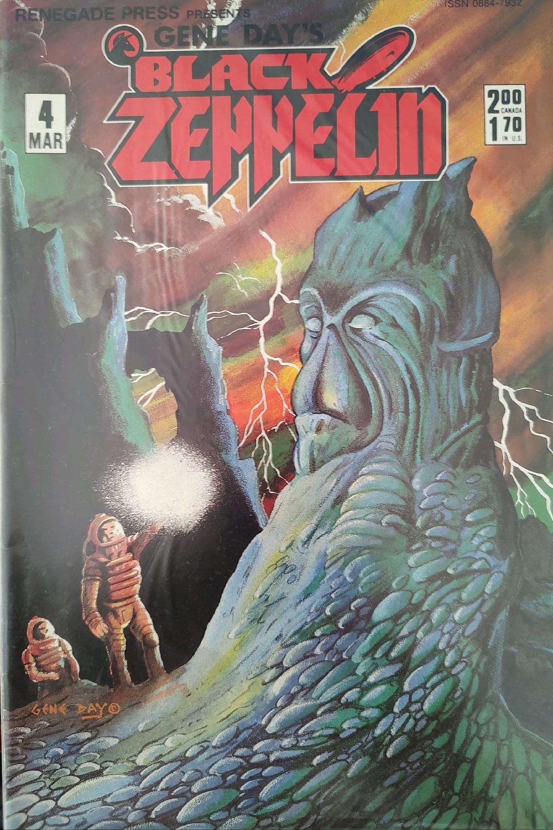 Black Zeppelin #4 Comic Book Cover