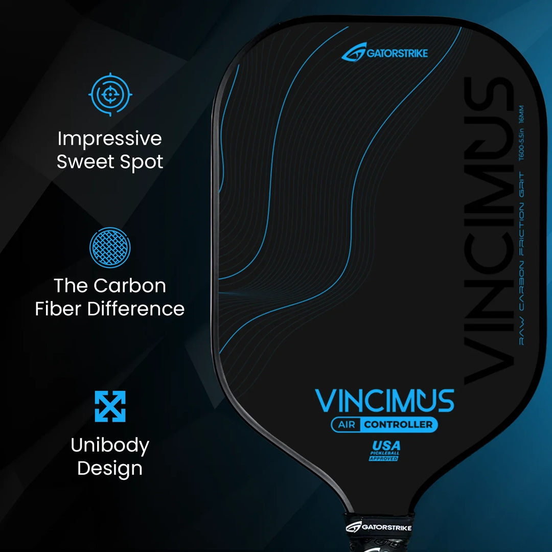 GATORSTRIKE™ Vincimus Air Controller Pickleball Paddle Light Blue
