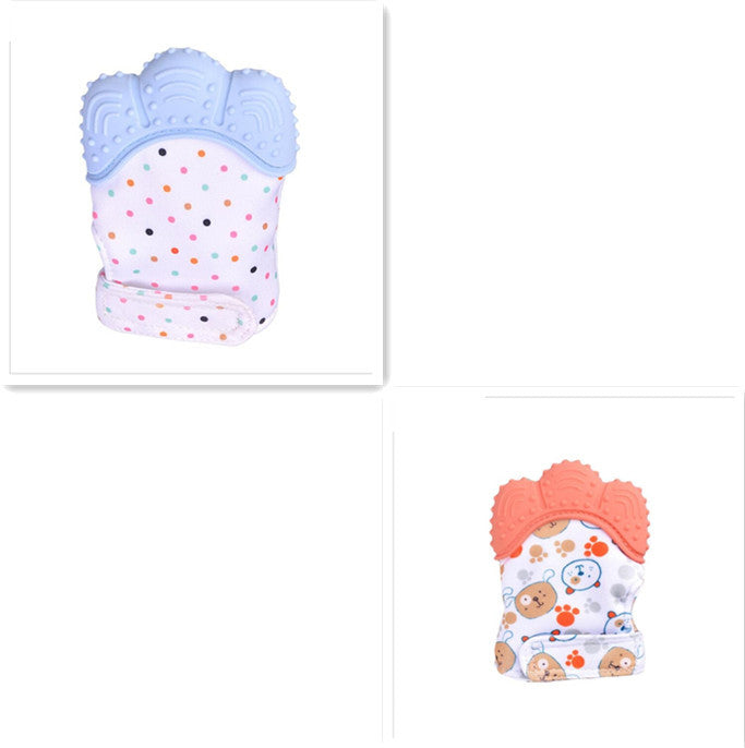 Baby Teething Gloves – Silicone Molar Mitten for Soothing Gums