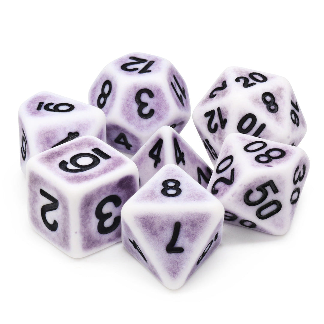 Lavender Ancient 7-Dice Set