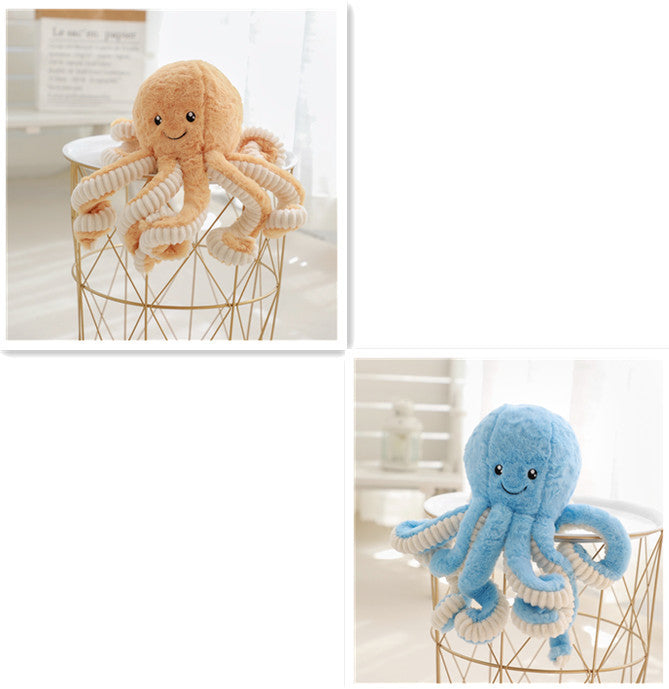 Cute Octopus Plush Toy – Soft Stuffed Animal for Kids and Décor