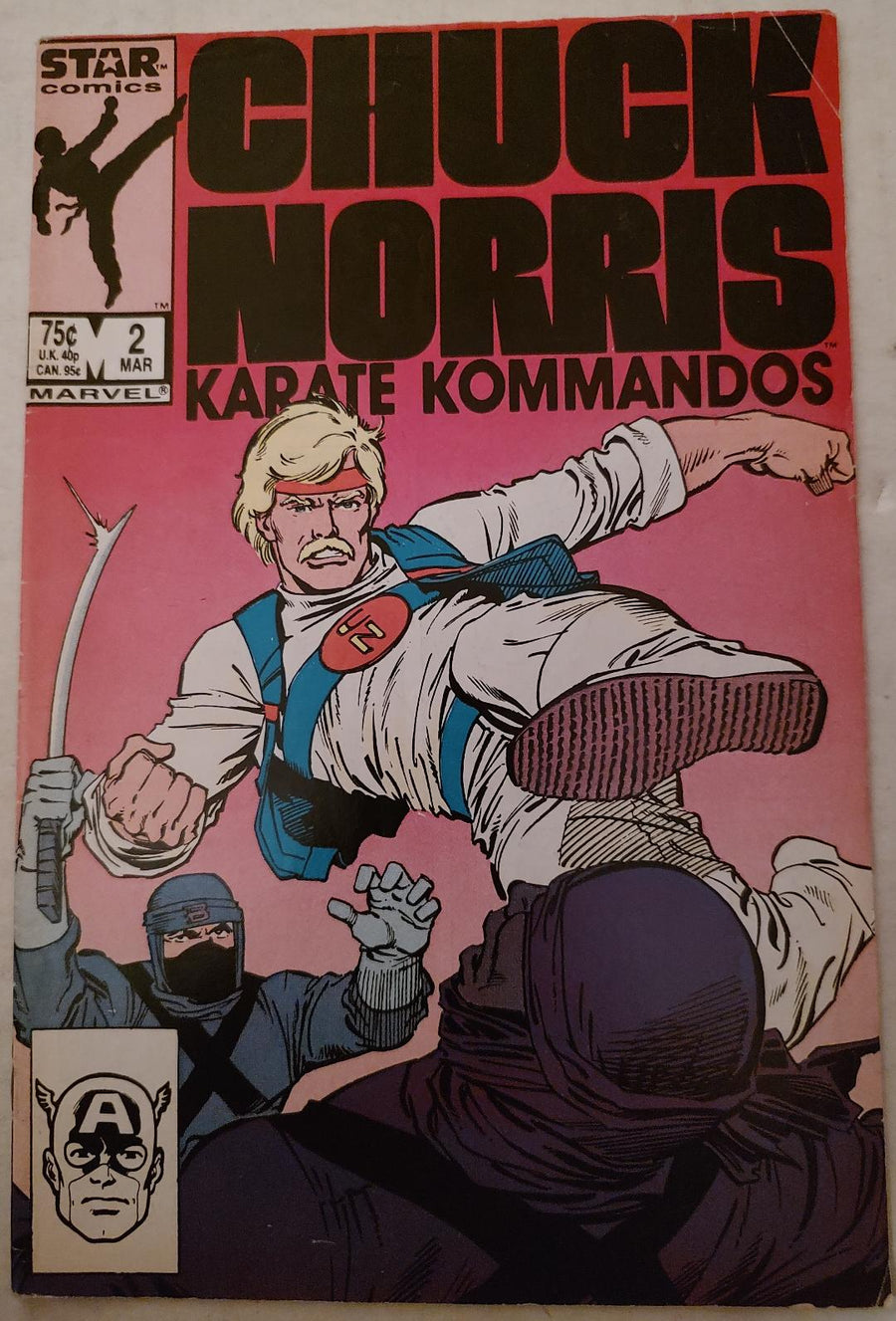 Chuck Norris #2 Comic Book Cover