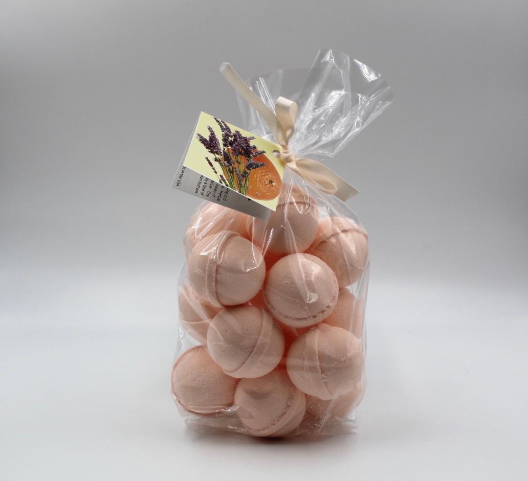 14 Bath Bombs (Select from over 100 fragrances) our Little Bag of Balls (Fragrances A thru D)