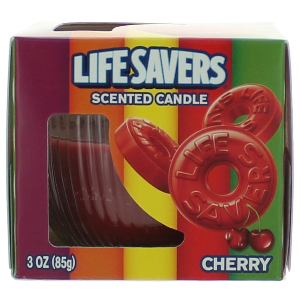 Life Savers Scented Candle 3 oz. Jar - Cherry