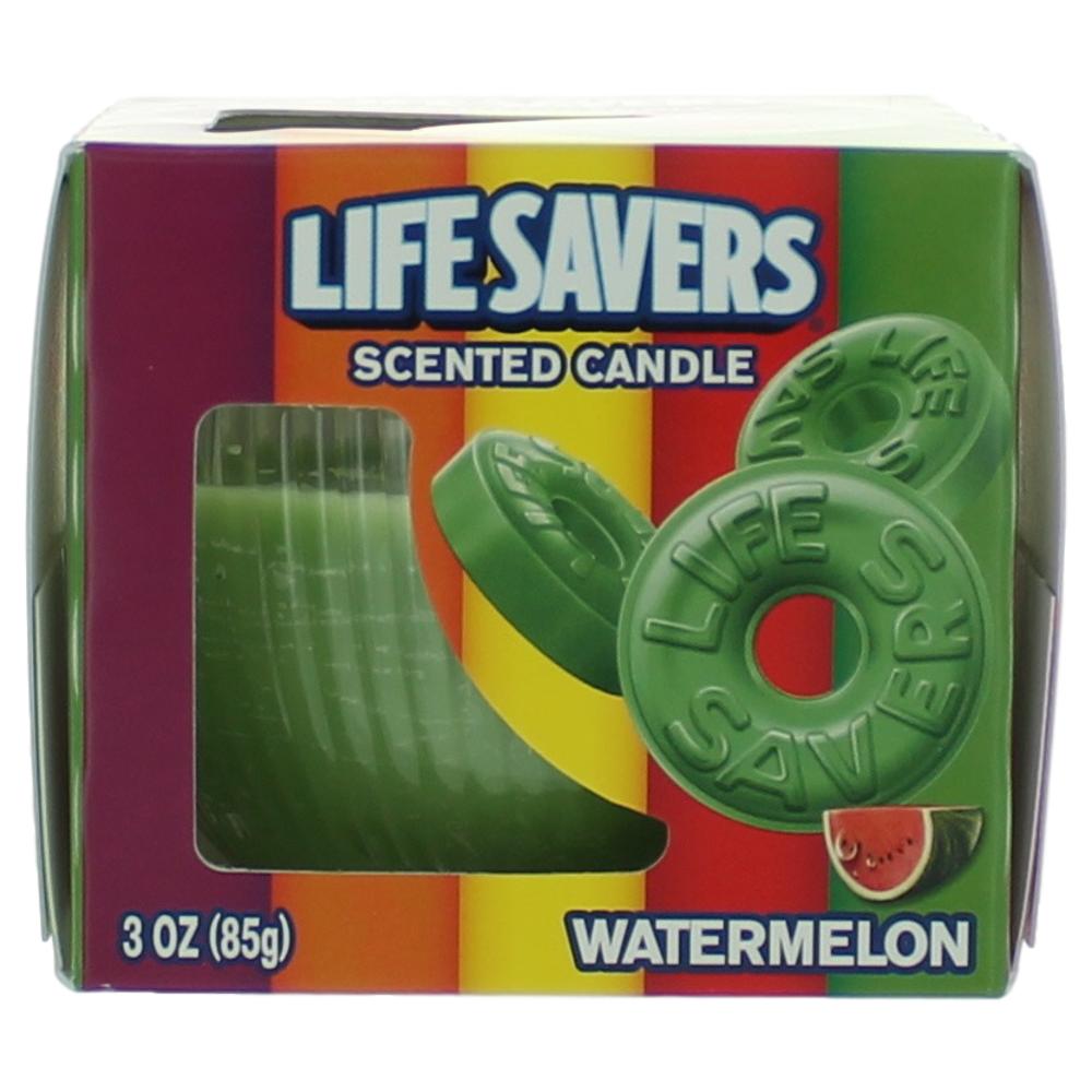 Life Savers Scented Candle 3 oz. Jar - Watermelon