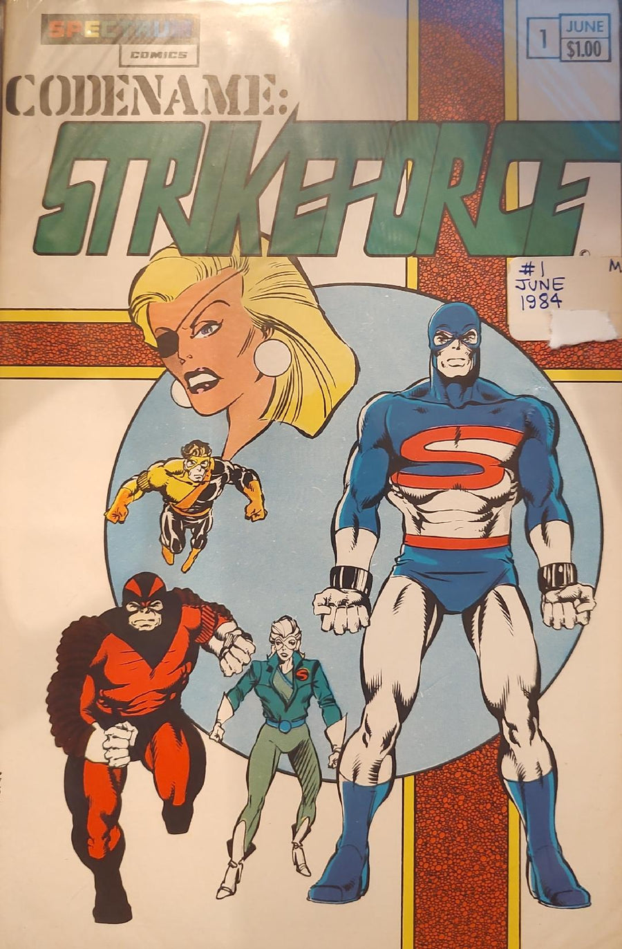 Codename Strikeforce #1 Comic Book Cover