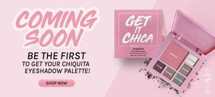 New! Get It Chica "Chiquita" (Mini-5 Eyeshadows and 1 Blush Multi-Palette)