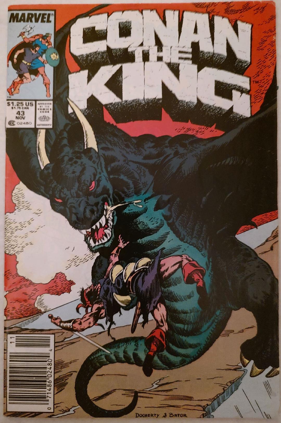 Conan the King #43 Comic Book Cover