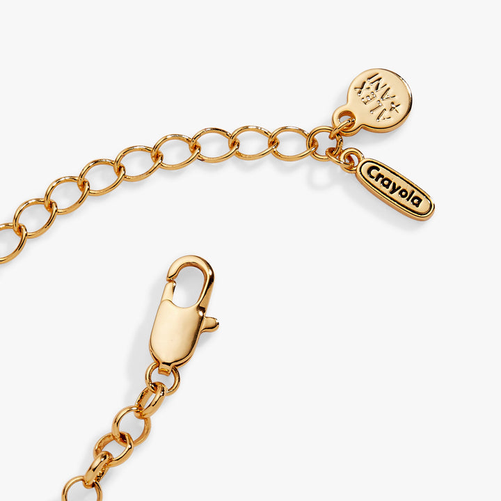 Crayola Tickle Me Pink Charm Bracelet