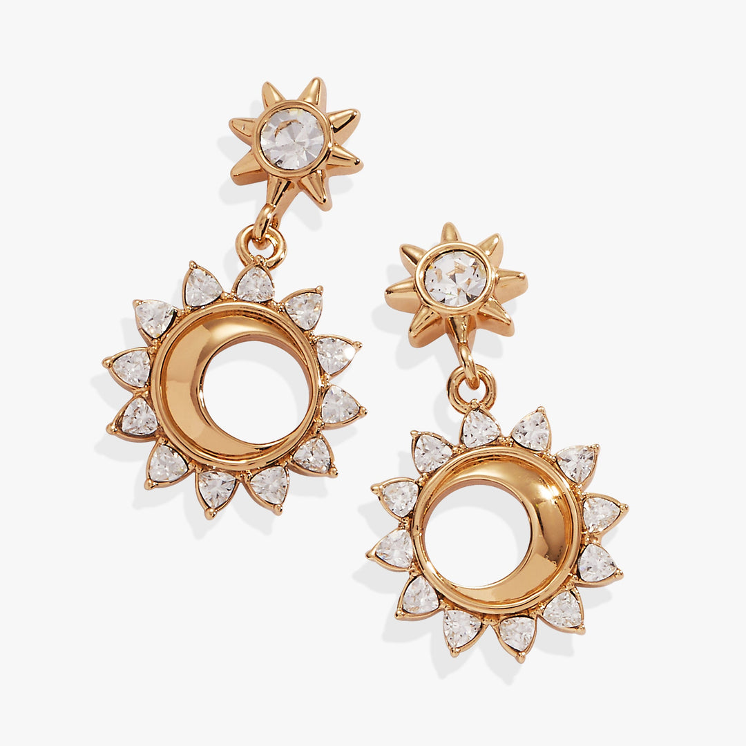 Crystal Celestial Drop Earrings