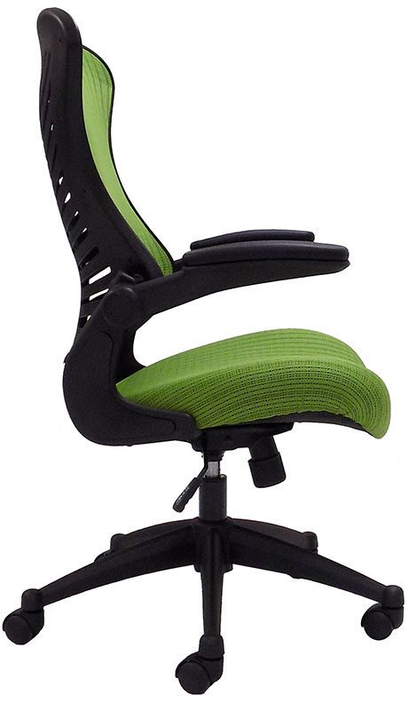 CurvForm Ergonomic Mesh Chair w/Flip Up Arms Side View