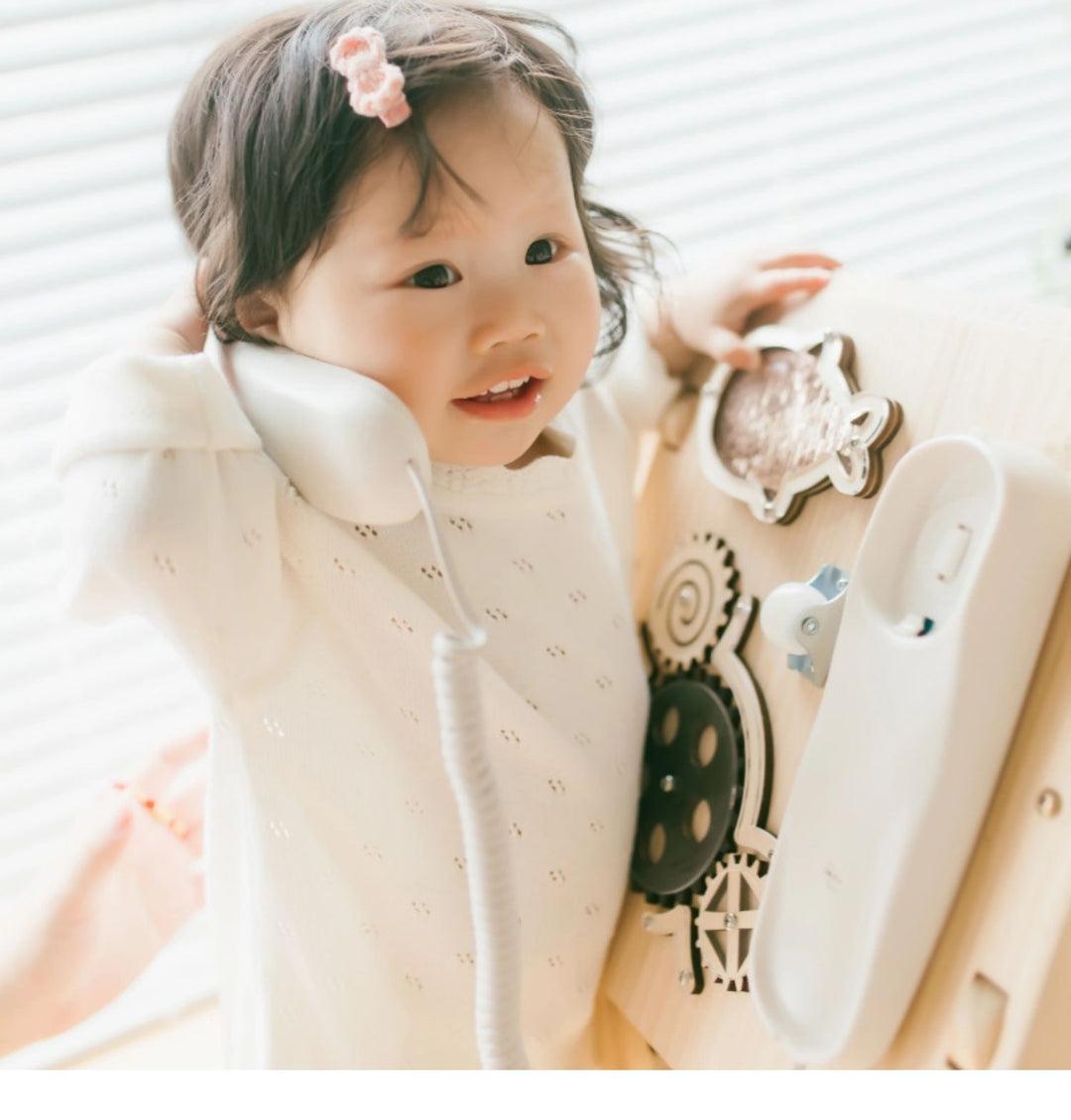 Baby Wooden Busy Board Toy – Early Learning Toy