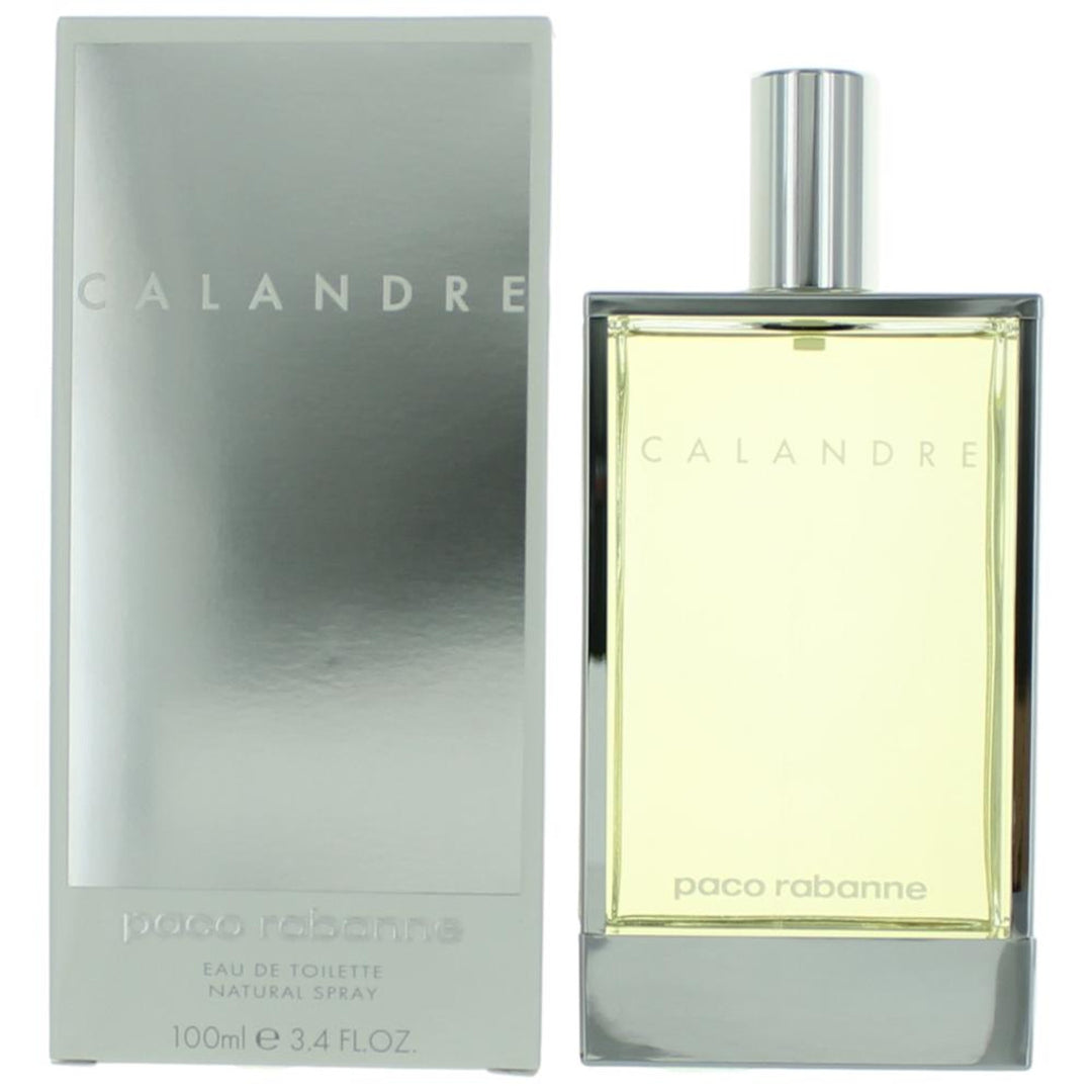 Calandre by Paco Rabanne, 3.4 oz. Eau De Toilette Spray for Women