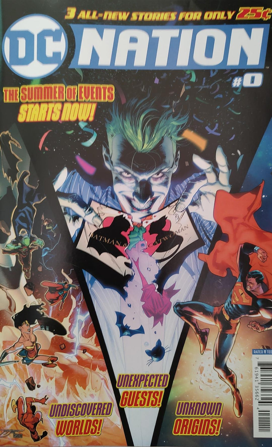 DC Nation Magazine #0 Cover