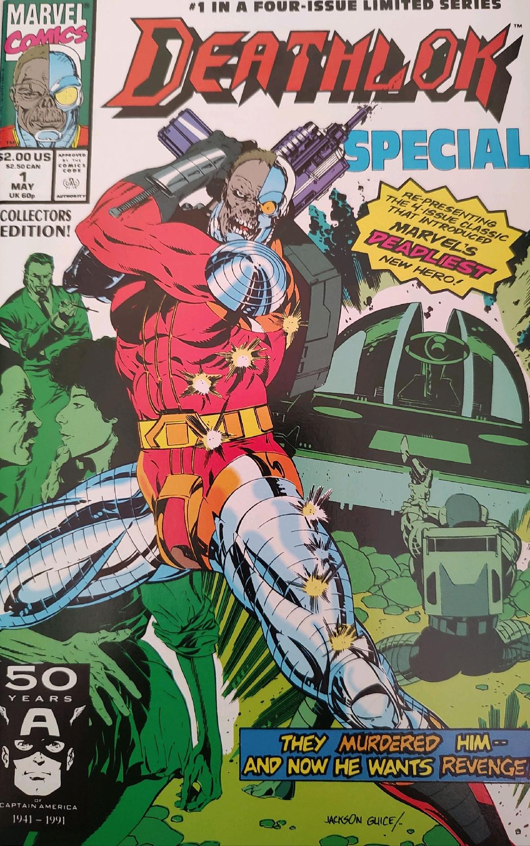 DeathLok Special #1 Comic Book Cover