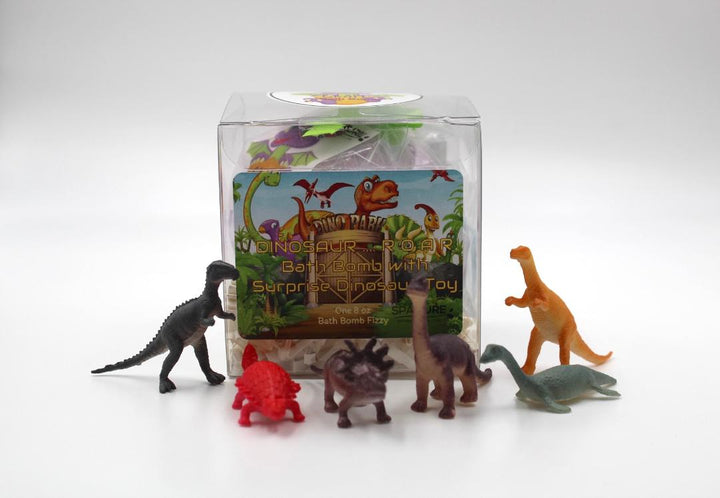 Dinosaur Bath Bomb with Toys Inside XXL 8-9 oz.
