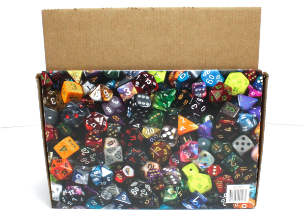 Empty Dice Set Display | Dice Storage Display (holds 15-18 dice sets) [29971]