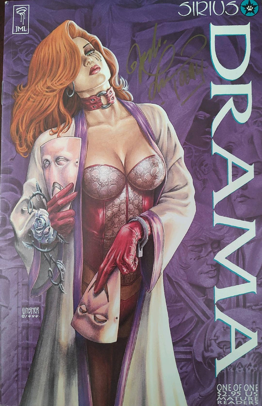 Drama #1 One of One Signed Copy Comic Book Cover