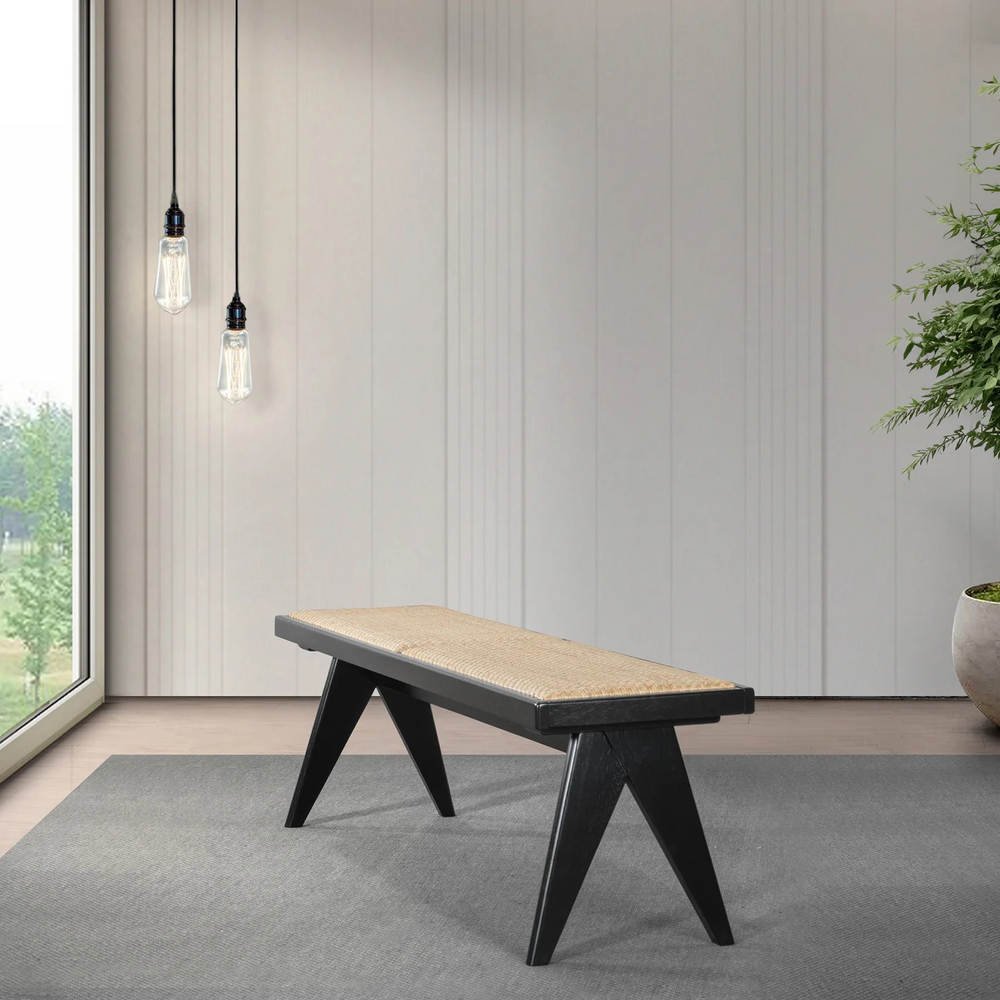 Keira Bench (Rattan) Photo.