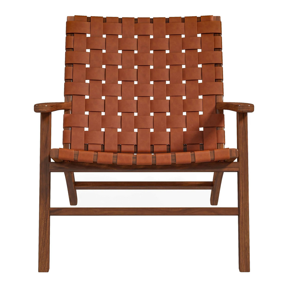 Kangley Leather Armchair Front View
