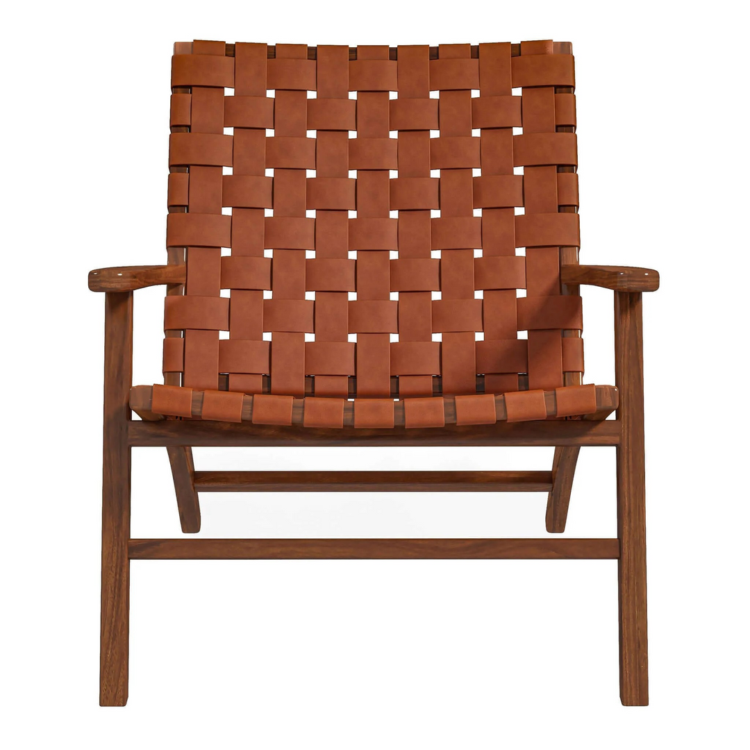 Kangley Leather Armchair Front View