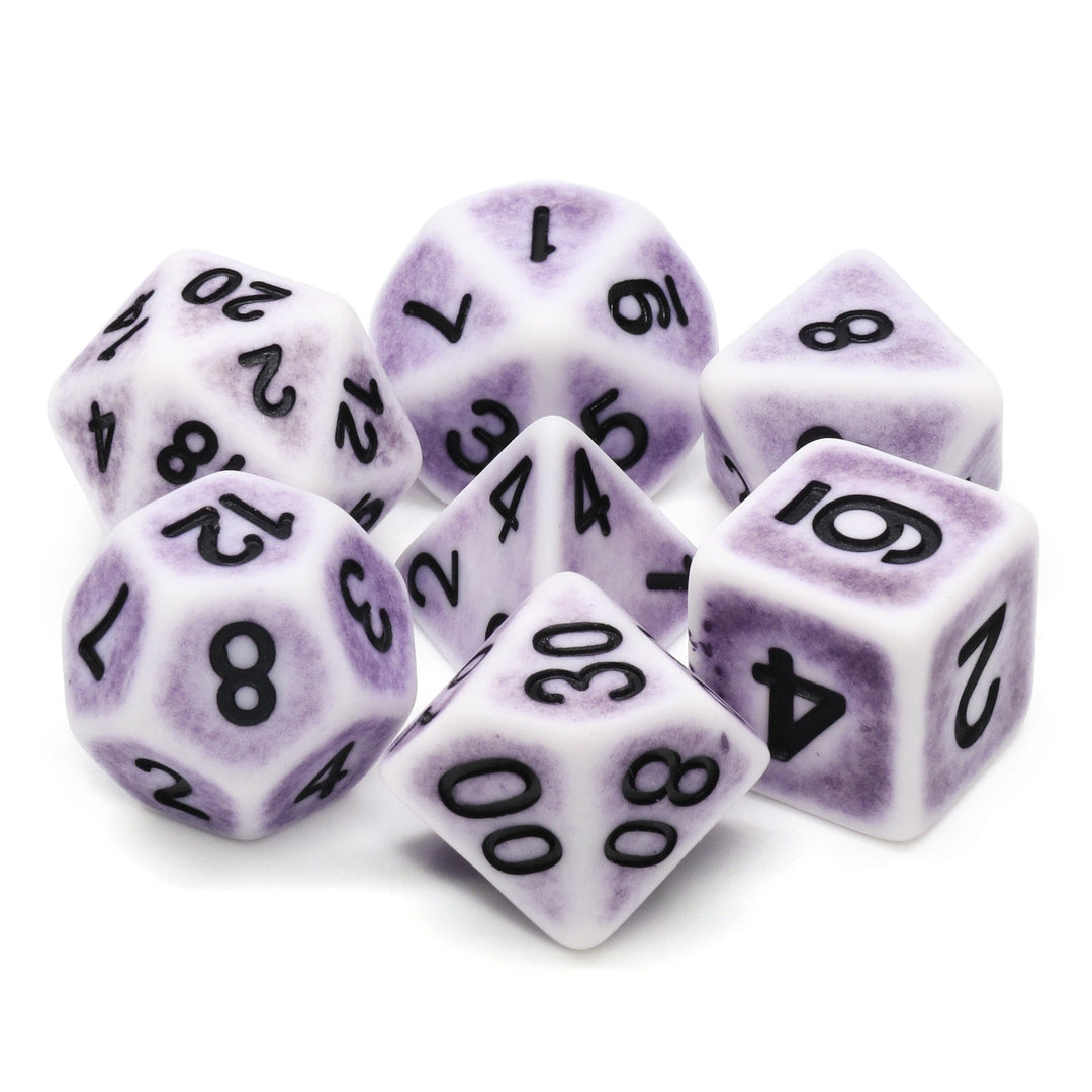Lavender Ancient 7-Dice Set