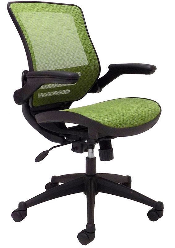 ElastiMesh All-Mesh Ergonomic Office Chair w/Flip Up Arms