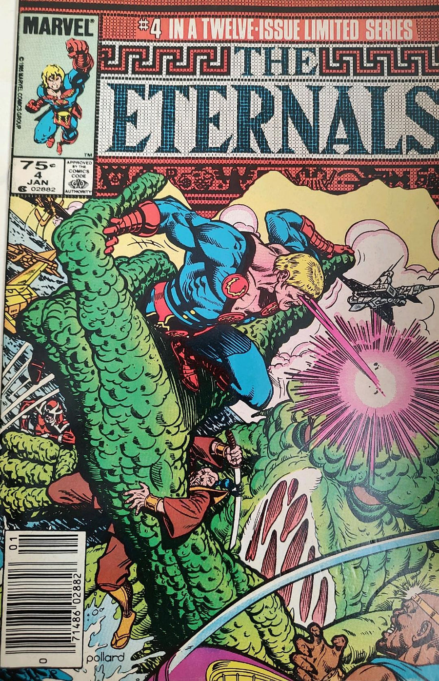 The Eternals #4 Comic Book Cover