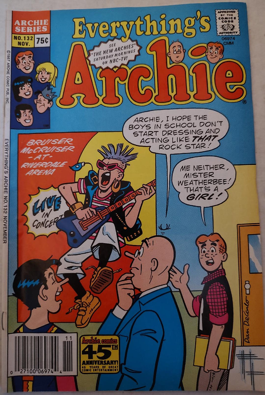 Everything's Archie #132 Comic Book Cover