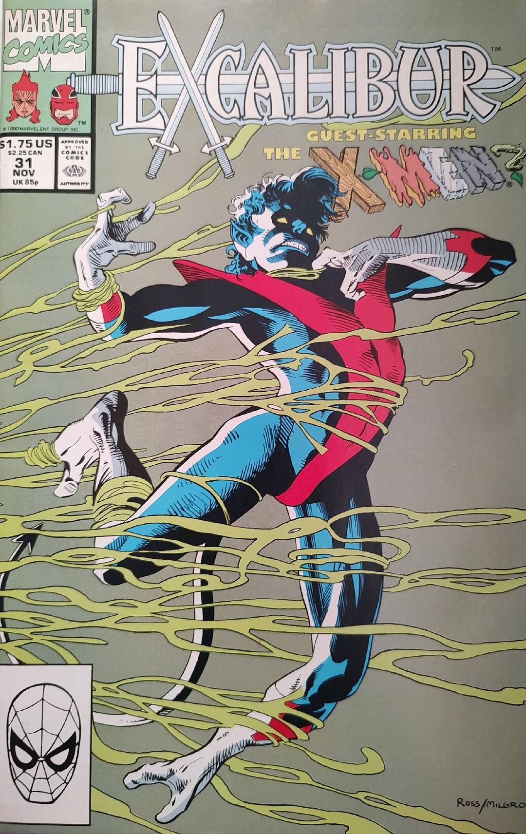 Excalibur #31 Comic Book Cover