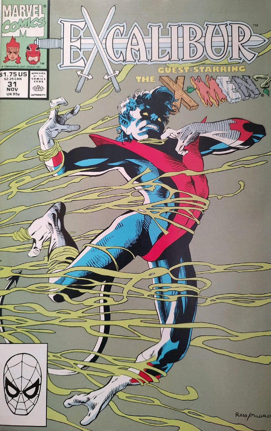 Excalibur #31 Comic Book Cover