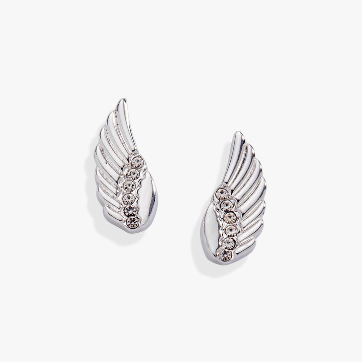 Faith Wing Stud Earrings