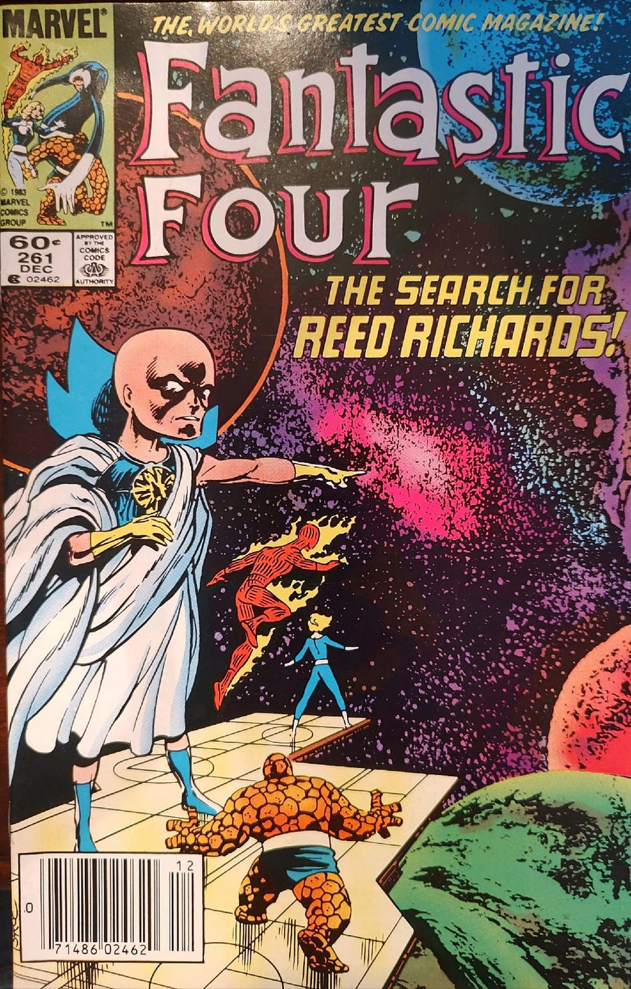 Fantastic Four #261 Comic Book Cover