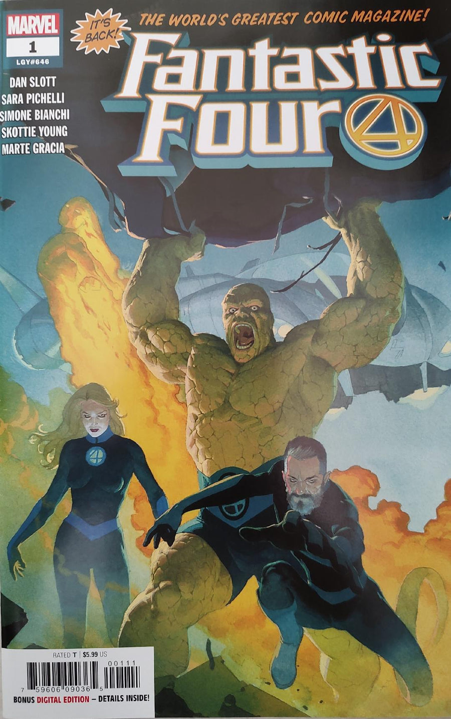 Fantastic Four #1 Comic Book Cover