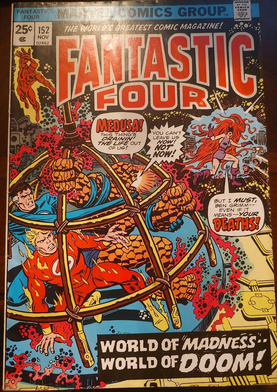 Fantastic Four #152 Comic Book Cover