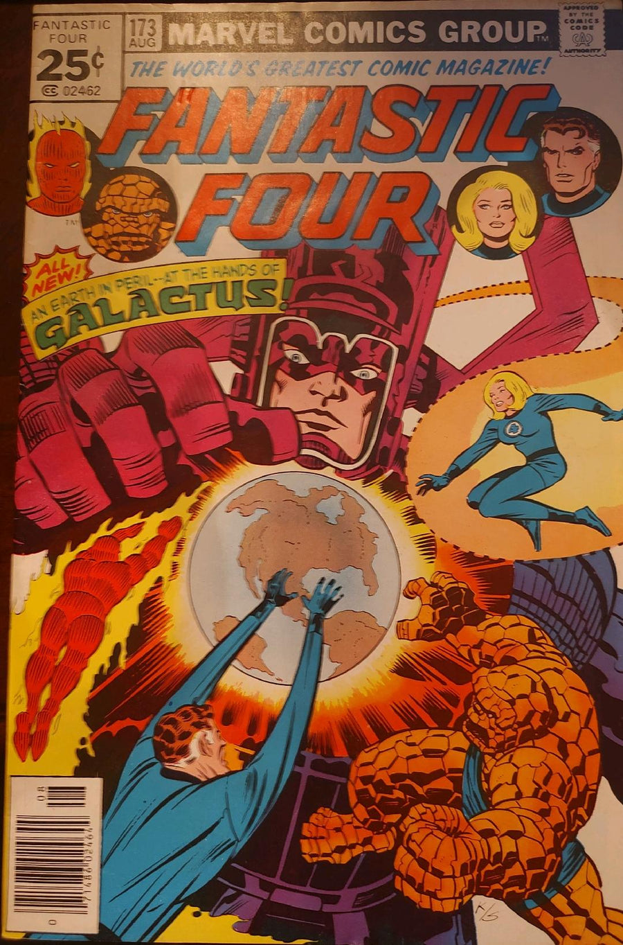 Fantastic Four #173 Comic Book Cover