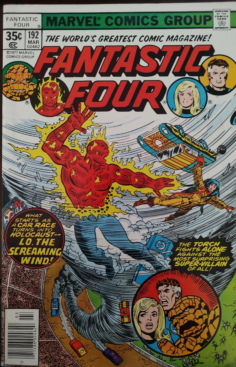 Fantastic Four #192 Comic Book Cover