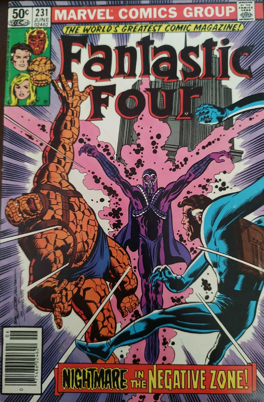 Fantastic Four #231 Comic Book Cover