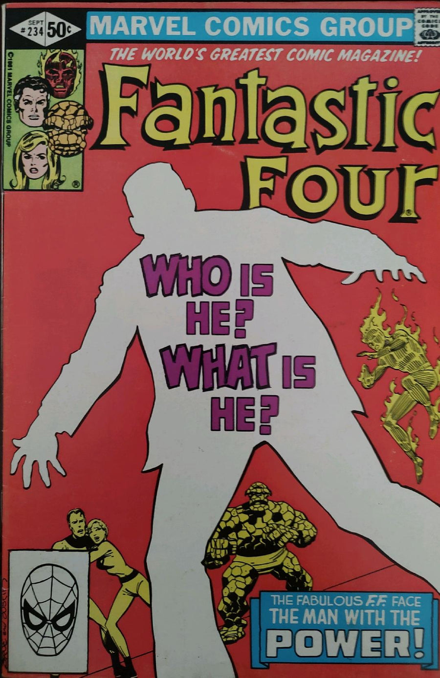 Fantastic Four #234 Comic Book Cover