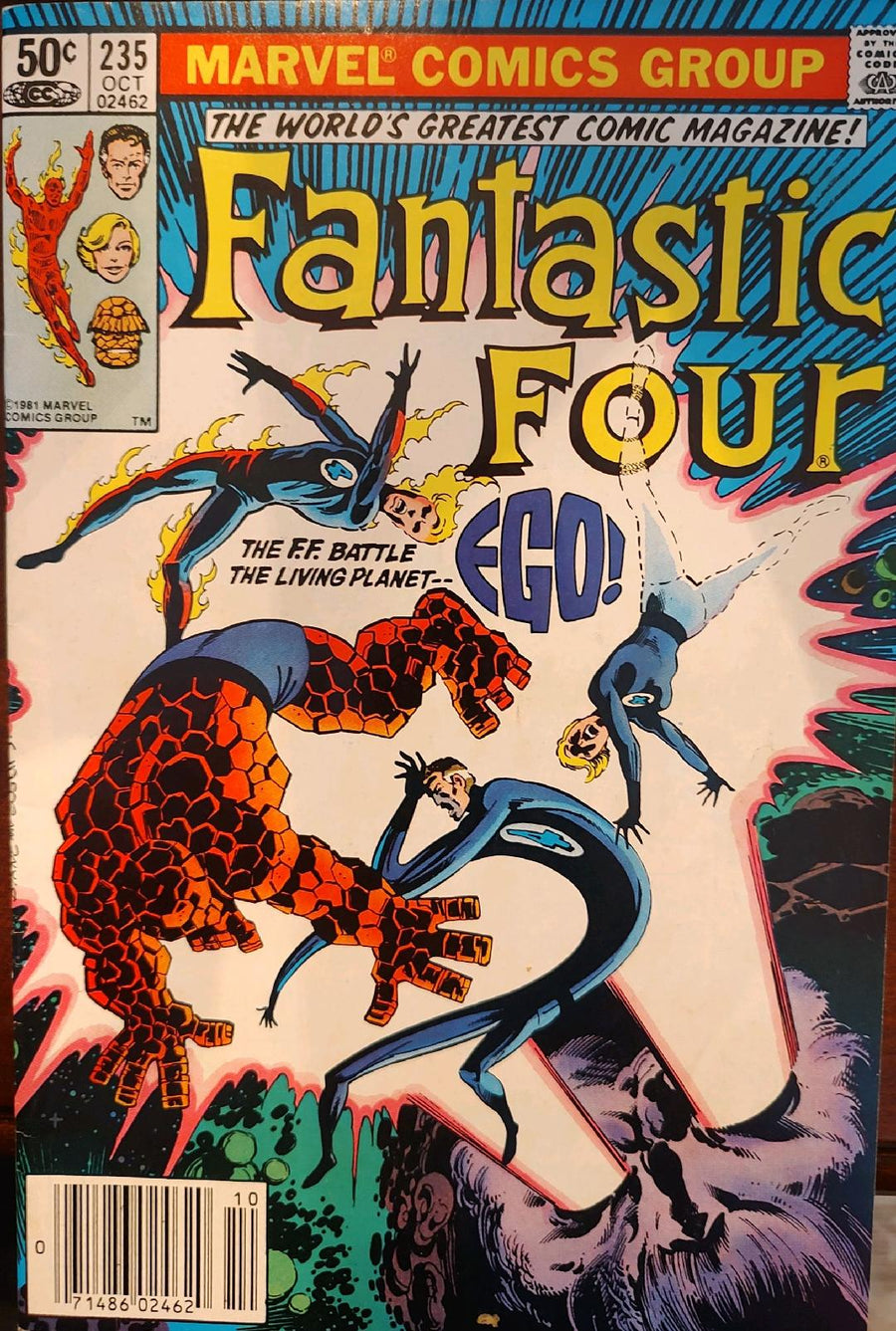 Fantastic Four #235 Comic Book Cover