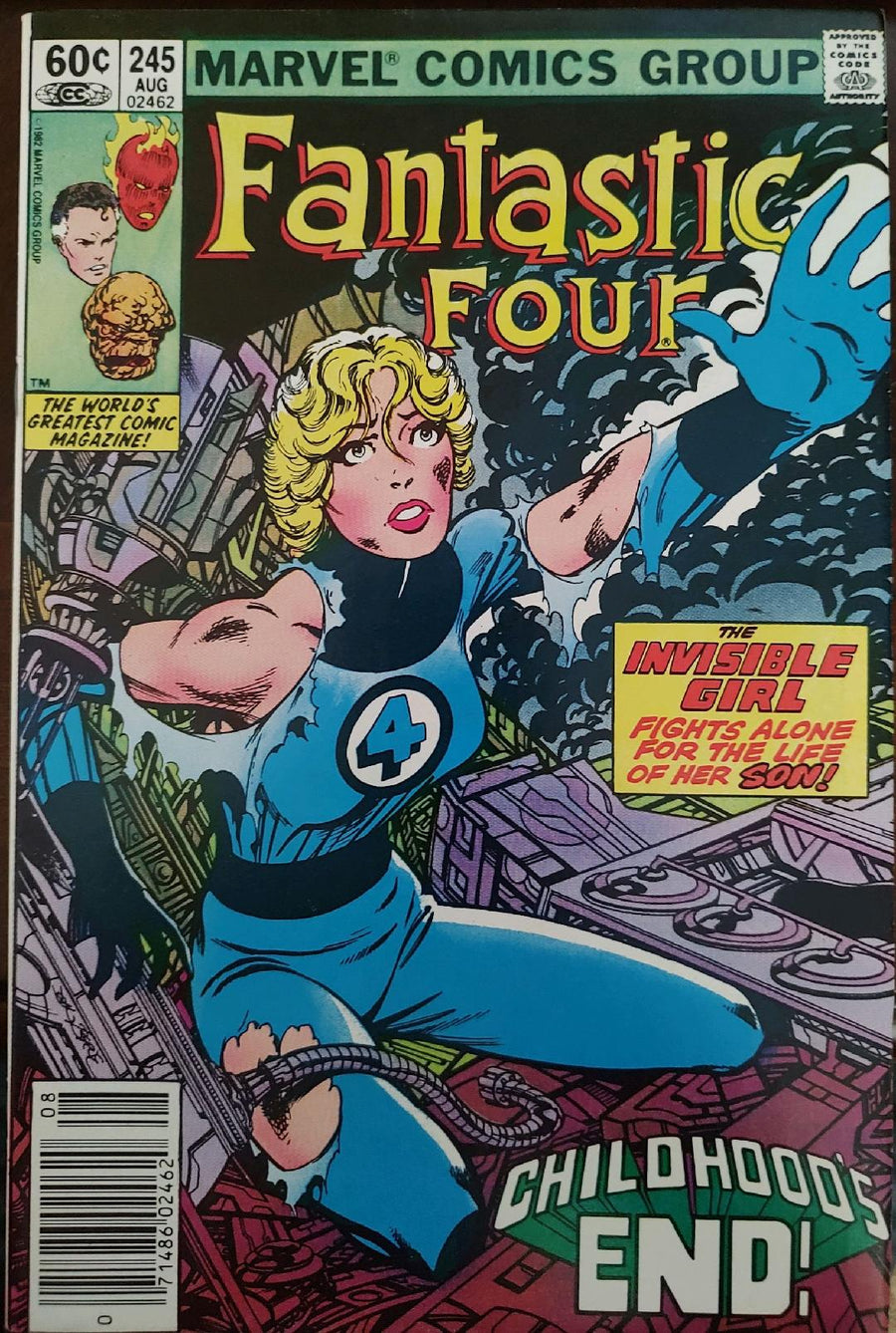 Fantastic Four #245 Comic Book Cover