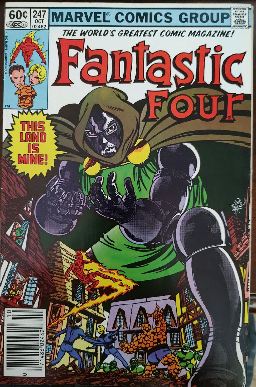 Fantastic Four #247 Comic Book Cover