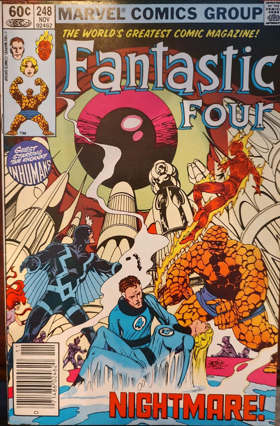 Fantastic Four #248 Comic Book Cover