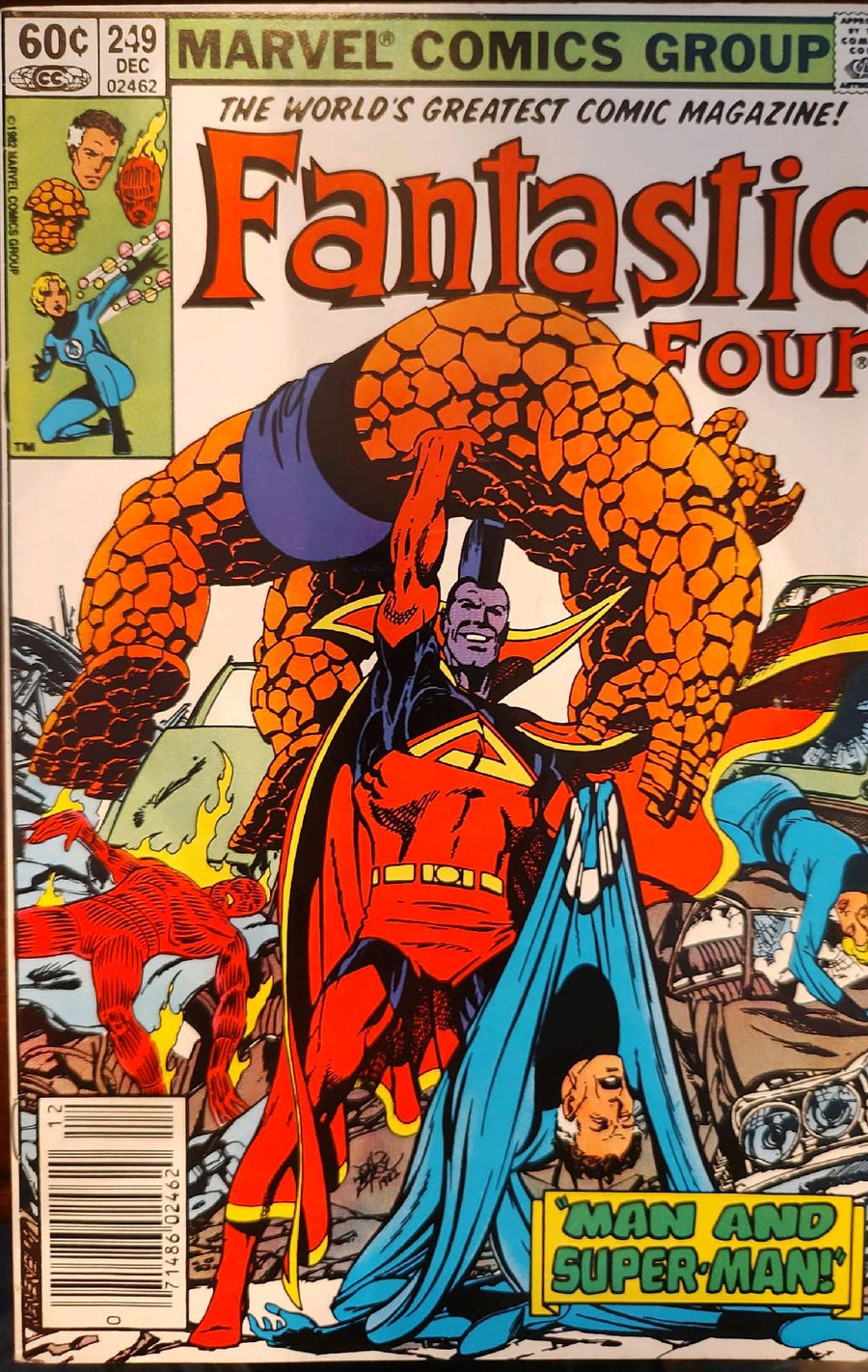Fantastic Four #249 Comic Book Cover