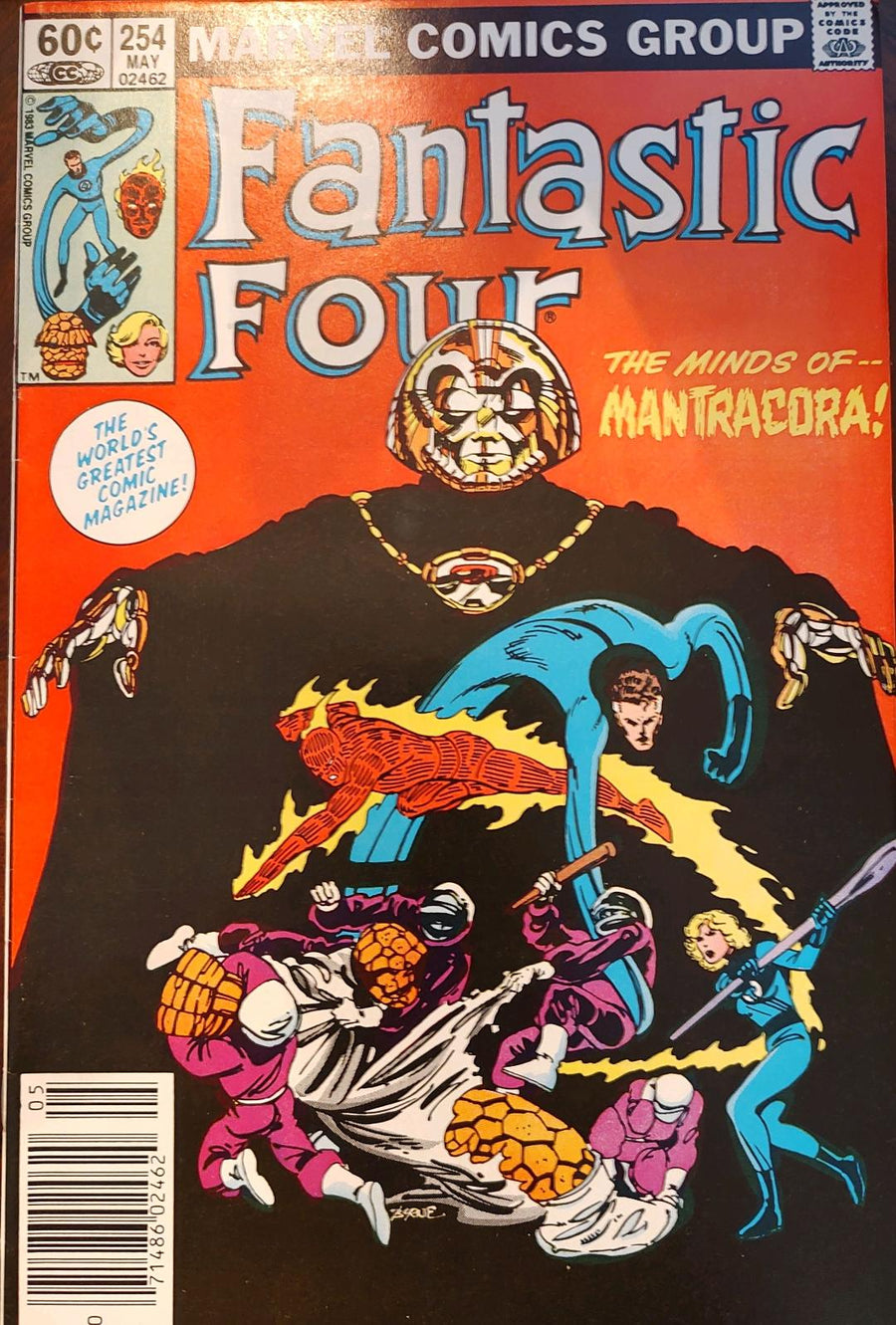 Fantastic Four #254 Comic Book Cover