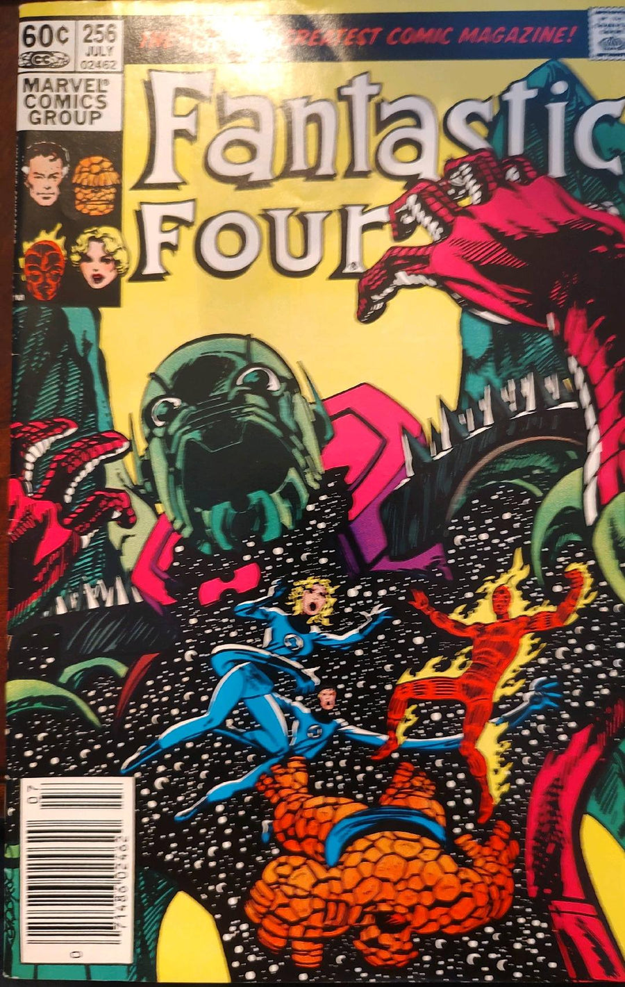 Fantastic Four #256 Comic Book Cover